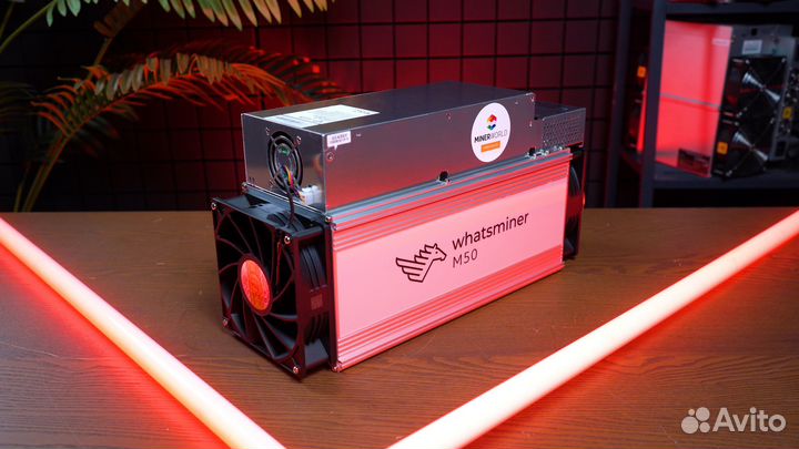 Asic Whatsminer m50 гтд 116 th/s новый