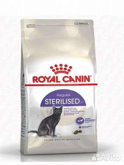 Корм для кошек Pro Plan 3 кг, Royal Canin 4 кг