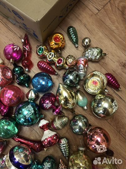 Новогодние игрушки СССР советские