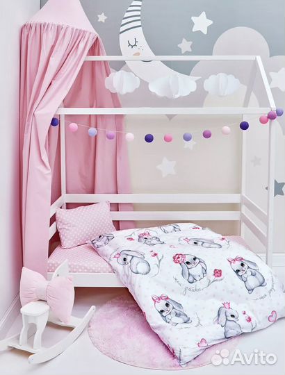 Детское постельное белье новое