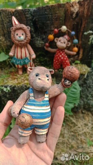 Ватные ëлочные игрушки