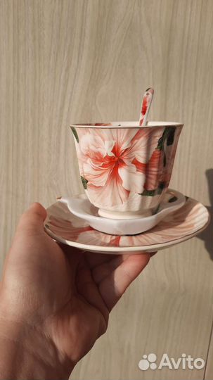 Новые кружка и чайная пара