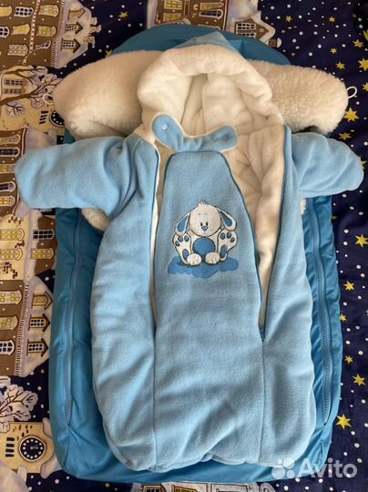 Конверт на выписку зимний