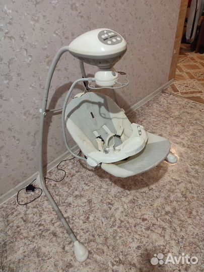 Детские электронные качели для новорожденных