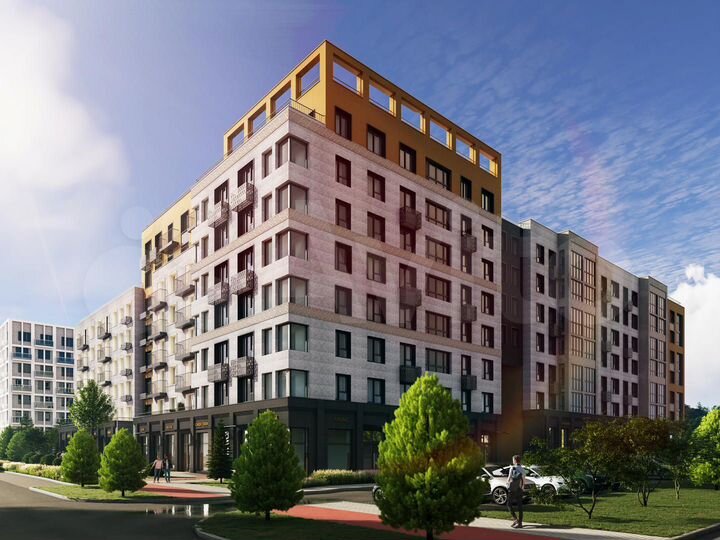 3-к. квартира, 64 м², 3/4 эт.