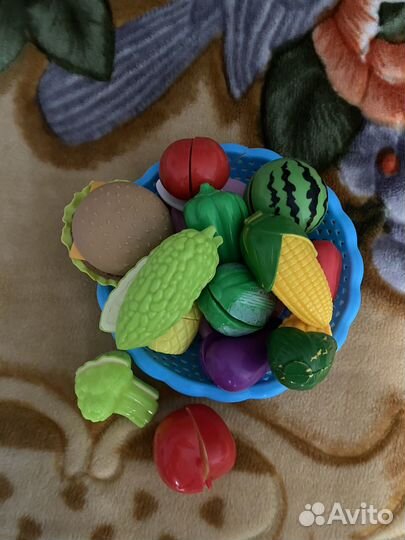 Фрукты на липучках