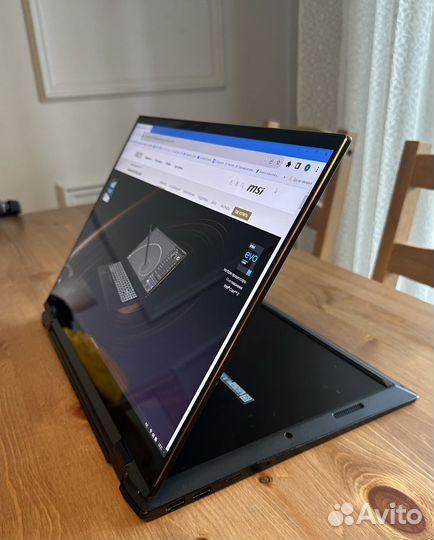 Ноутбук трансформер игровой MSI Summit E16 Flip