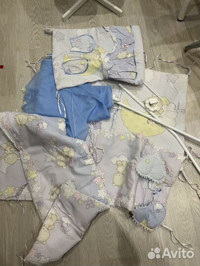 Набор для детской кроватки мальчика