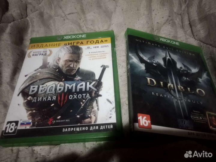 Игры на xbox One s диски