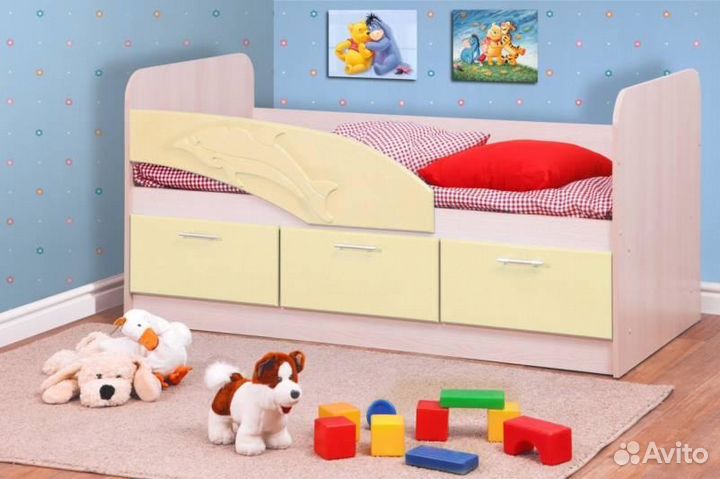 Детская кровать Дельфин.В наличии