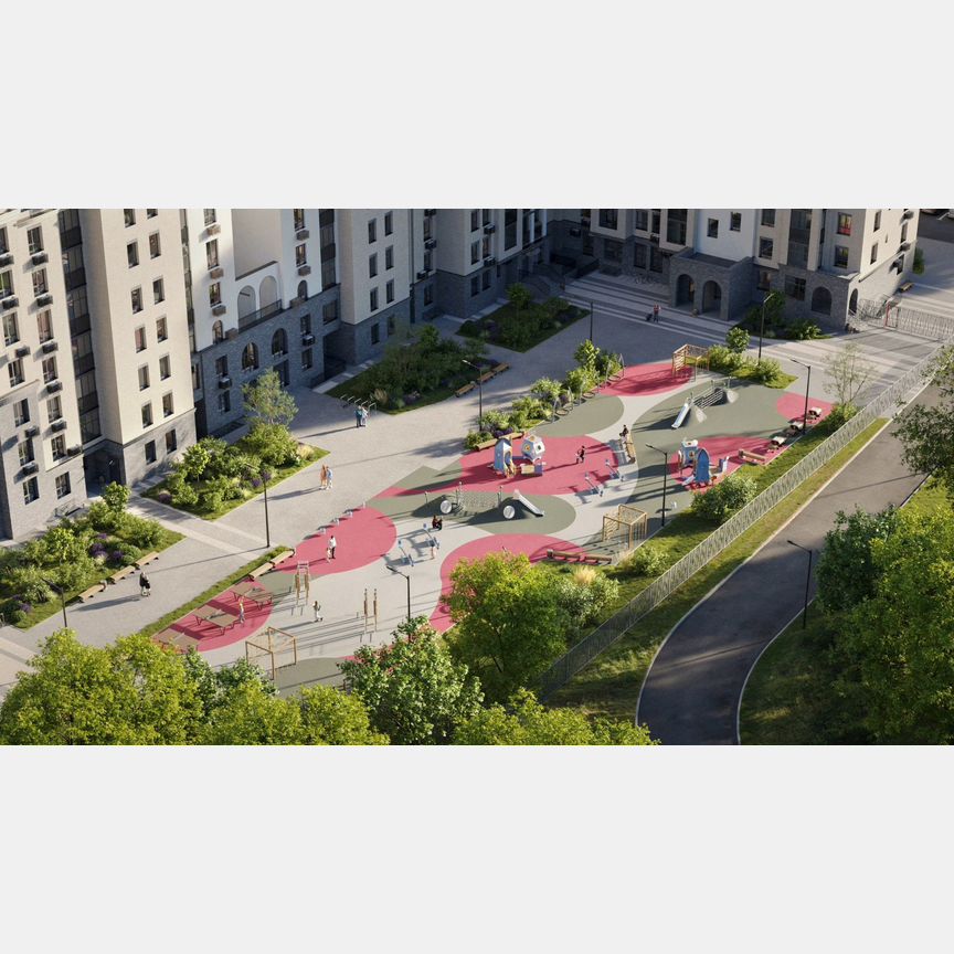 3-к. квартира, 86,5 м², 1/15 эт.