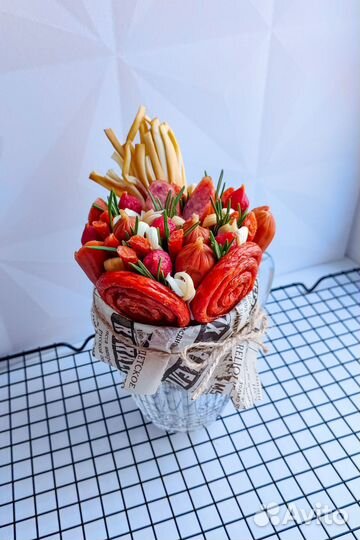 Съедобные букеты для мужчин