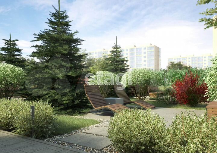 Квартира-студия, 35,3 м², 9/15 эт.