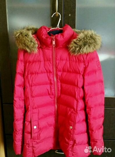 Пуховик куртка зимняя tommy hilfiger 42р