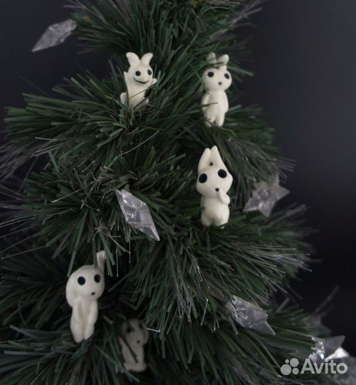 Кролики-светлячки на домашние растения