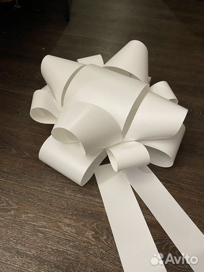 Большой бант на машину