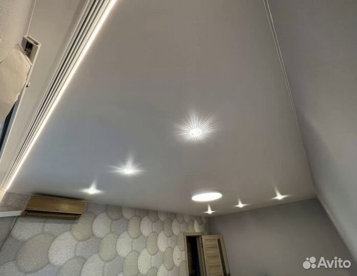 Натяжные потолки Установка натяжных потолков