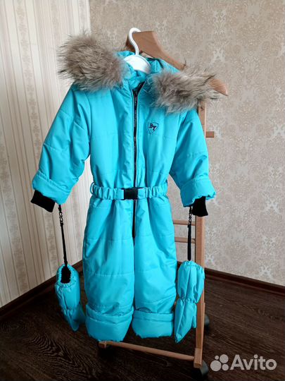 Зимний комбинезон для мальчика 92
