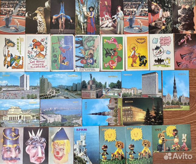 Календарики СССР