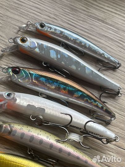 Воблеры zipbaits rigge duo daiwa rapala
