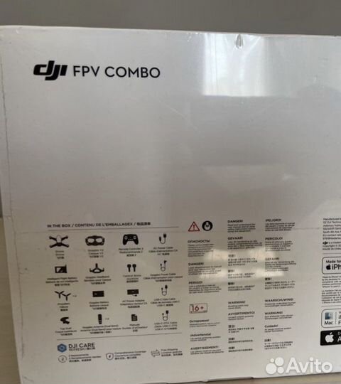 DJI FPV combo новый чек гарантия