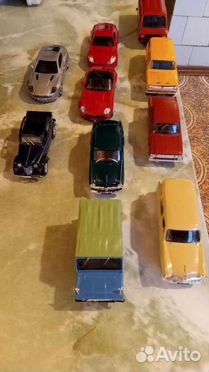 Модели автомобилей 1 43, Деа и Cararama