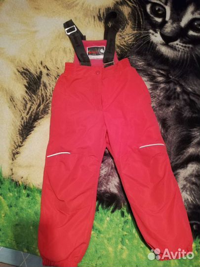 Штаны зимние на девочку 110