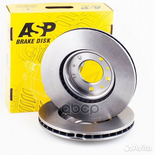 Диск торм peugeot 206/ Xsara перед. 420209 ASP