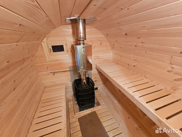 Баня бочка под ключ