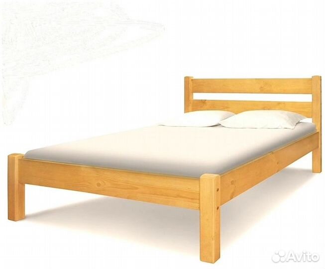 Кровать детская из массива сосны 