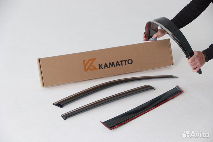 Ветровики kamatto chery tiggo 8/8 PRO 2018-н.в