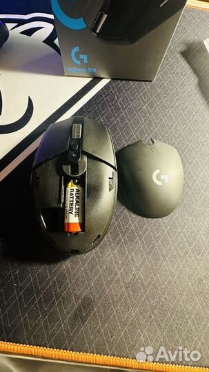 Беспроводная мышь logitech g304 black