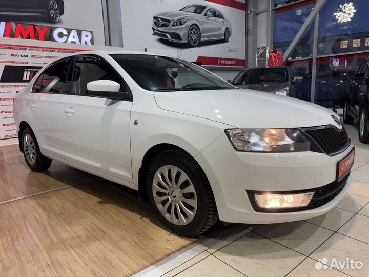 Skoda Rapid 1.6 МТ, 2016, 55 526 км