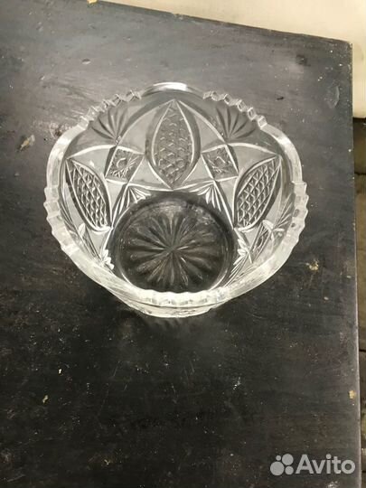 Хрустальная салатница/конфетница