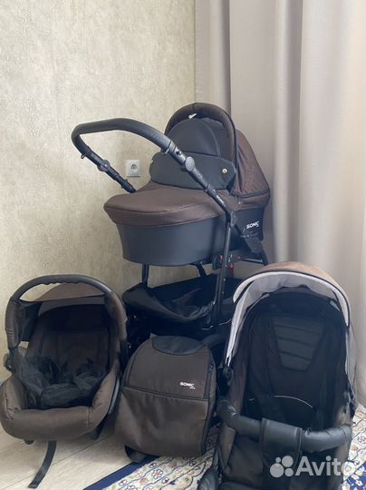 Коляска 3 в 1 sonic plus