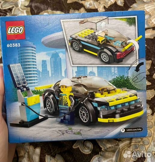 Конструктор lego City Электрический спорткар