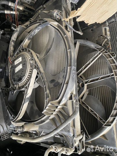 Кассета радиатора BMW E60