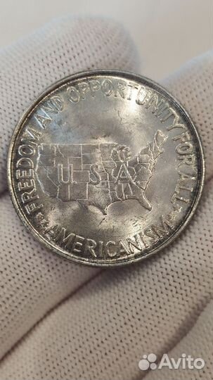 50 центов (1/2 доллара) 1952 unc