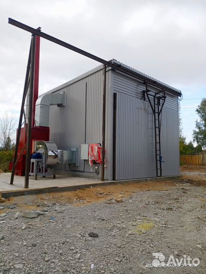 Сушильная камера скд-120м3 для сушки пиломатериала