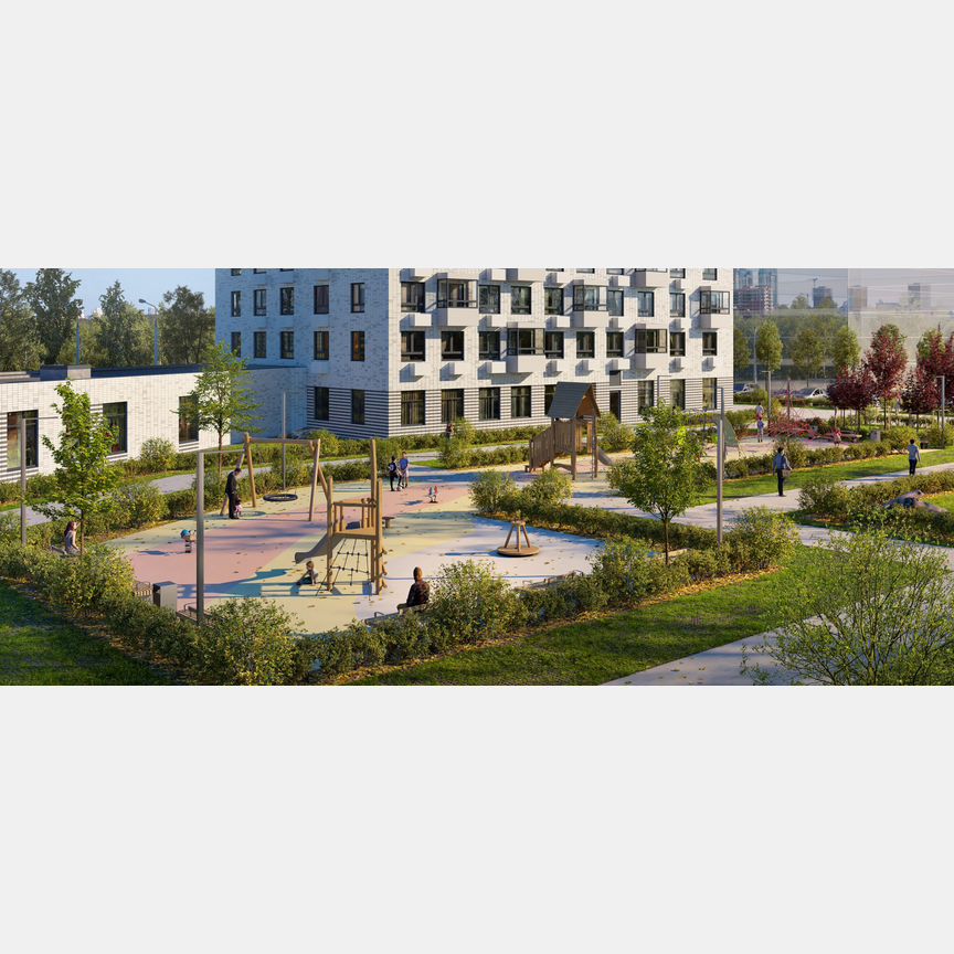 2-к. квартира, 68,3 м², 7/15 эт.