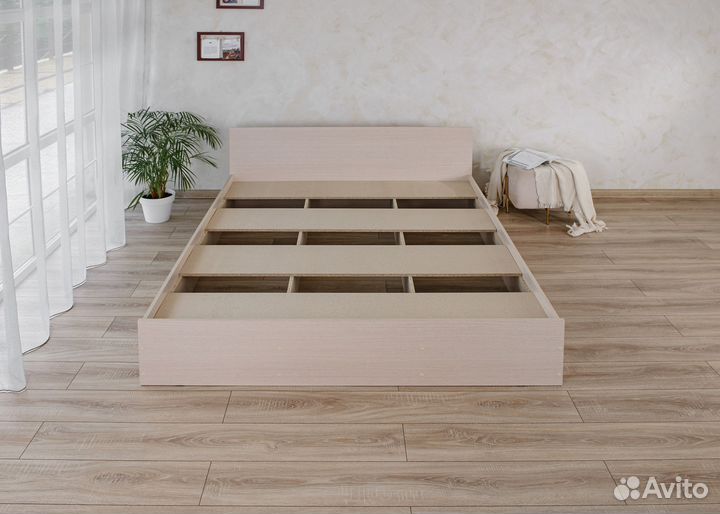 Кровать с матрасом 200х200 евро Милена