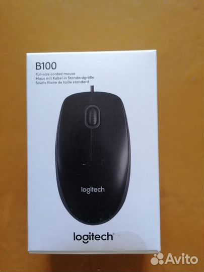 Мышка logitech B100