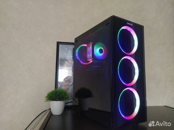 Игровой пк 8/16 ядер/озу32/SSD+HDD/RX570 8GB