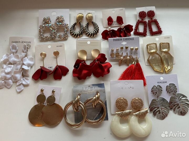 Серьги ювелирные изделия