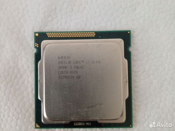 Процессор lga 1155 Intel core i7 2600k