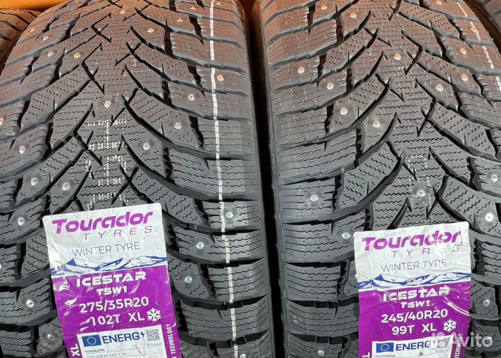 Tourador Ice Star TSW1 245/40 R20 и 275/35 R20 44U