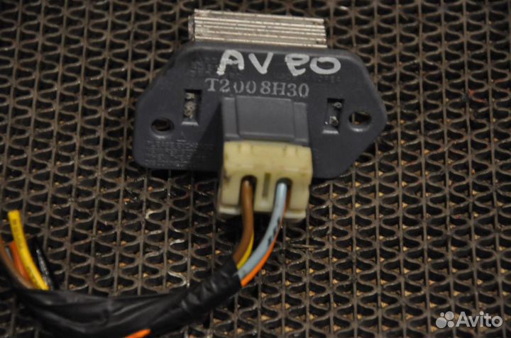 Реостат печки chevrolet aveo T250