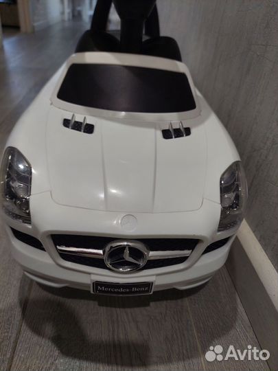 Машинка каталка толокар mercedes