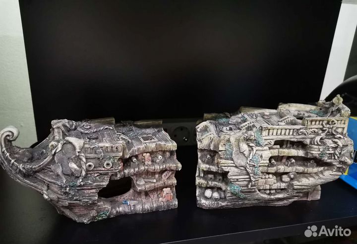 Корабль в аквариум