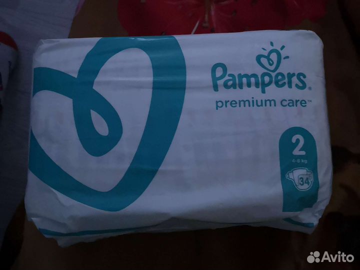 Памперс premium care 2